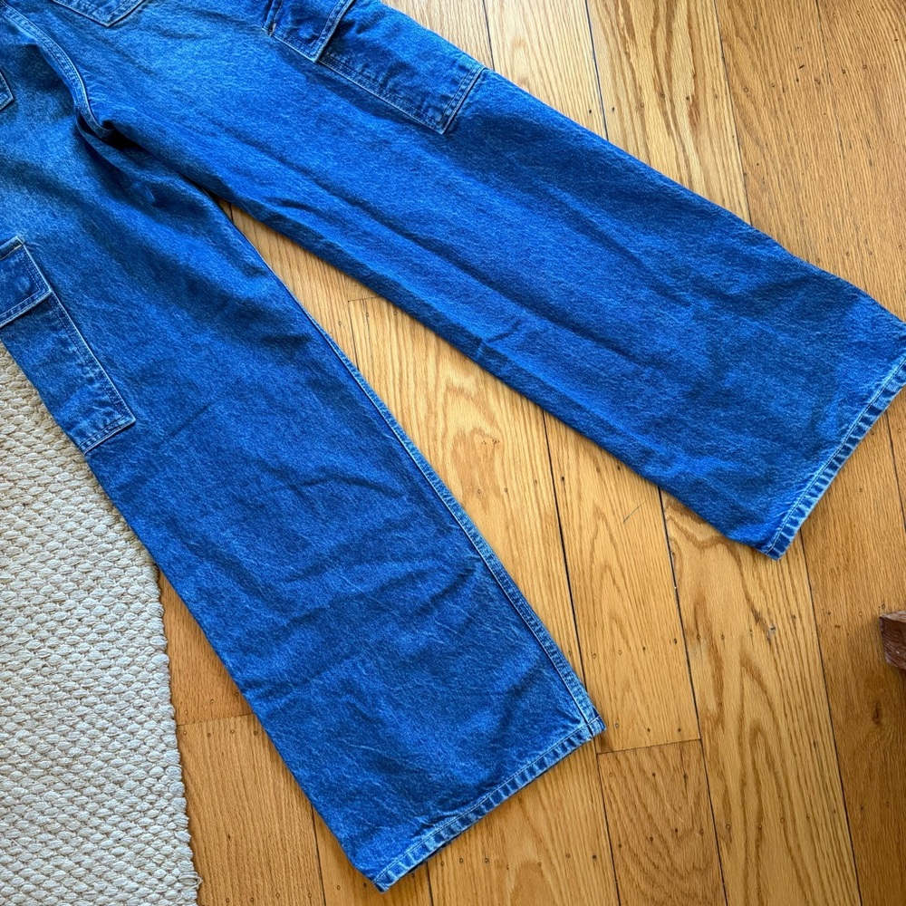 NWOT Reformation Cary Cargo Jeans - Picture 11 of 11